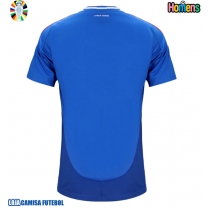 Camisa de Futebol Itália Equipamento Principal Europeu 2024 Manga Curta